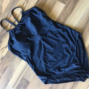 Black nursing bathing suit